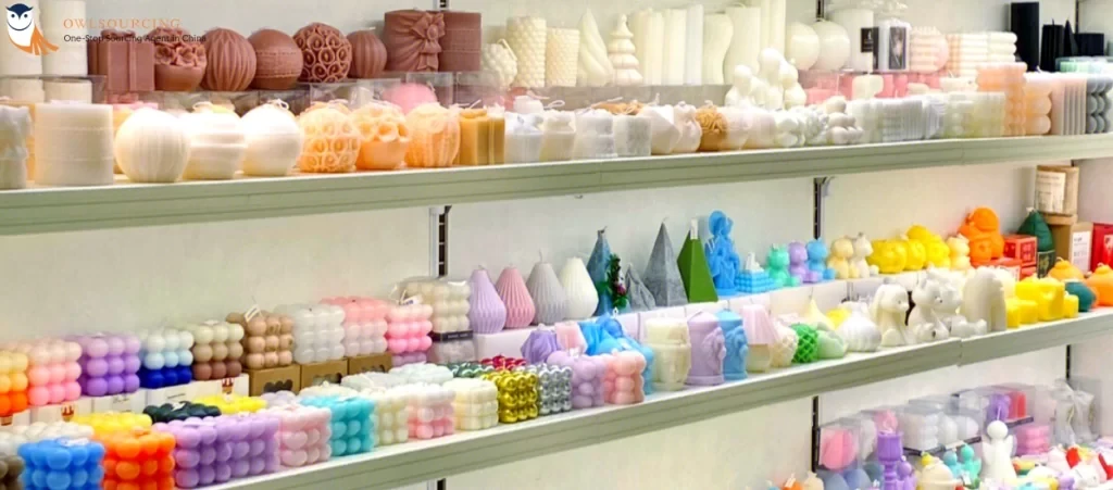 Floral scented candles manufacturer